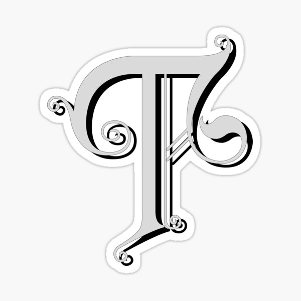Fancy T Letters Gifts Merchandise For Sale Redbubble