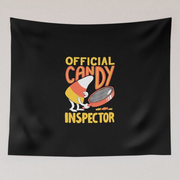 Item preview, Official Candy Inspector - Halloween T-Shirt designed and sold by SwadeVanhooses.