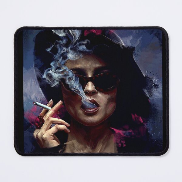 Item preview, Smoking lady designed and sold by authenticwords.