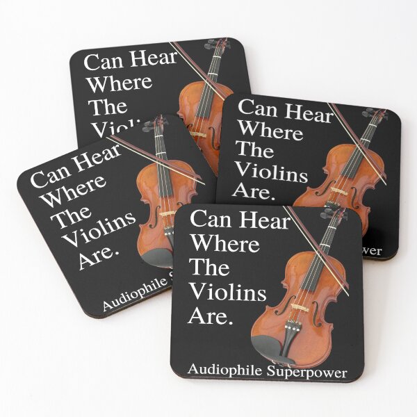 Item preview, Can Hear Where The Violins Are 01 White Text designed and sold by TWMBDesigns.