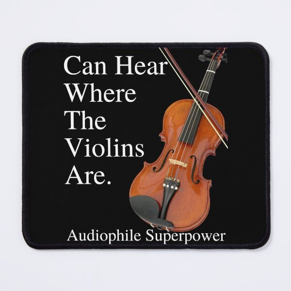 Item preview, Can Hear Where The Violins Are 01 White Text designed and sold by TWMBDesigns.