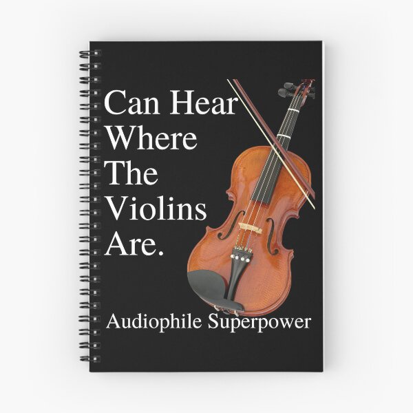 Item preview, Can Hear Where The Violins Are 01 White Text designed and sold by TWMBDesigns.