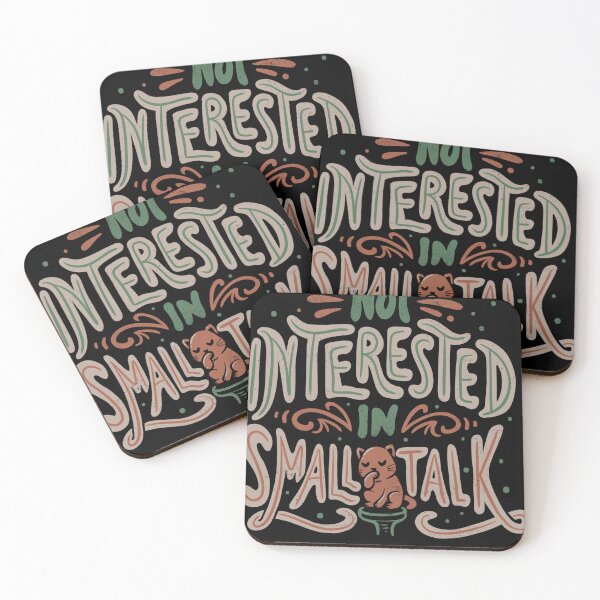 Item preview, Not Interested in Small Talk T-Shirt designed and sold by SwadeVanhooses.