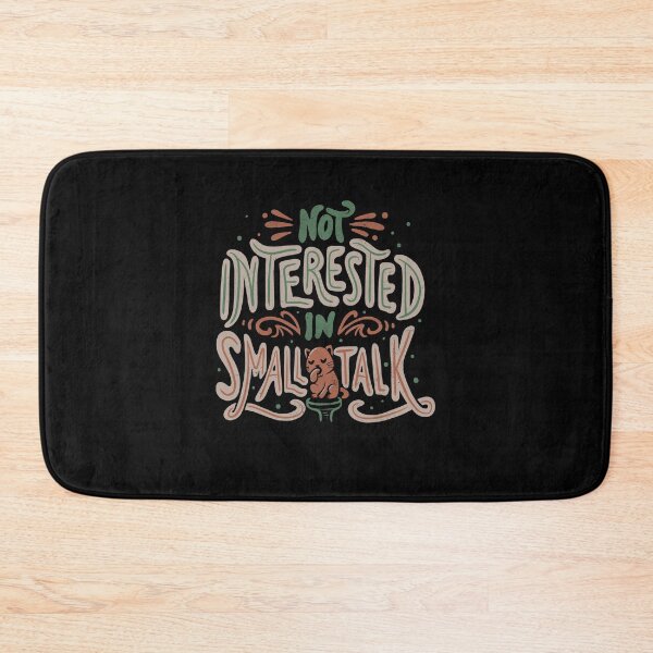 Item preview, Not Interested in Small Talk T-Shirt designed and sold by SwadeVanhooses.