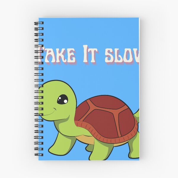 Item preview, Take It Slow Turtle Pun designed and sold by CreationsByMS20.