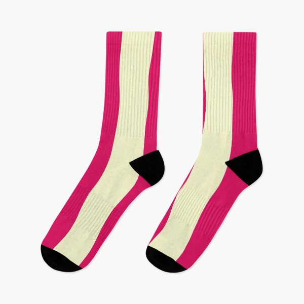 Item preview, Medium RASPBERRY and CREAM Vertical STRIPES designed and sold by RachelMacht.