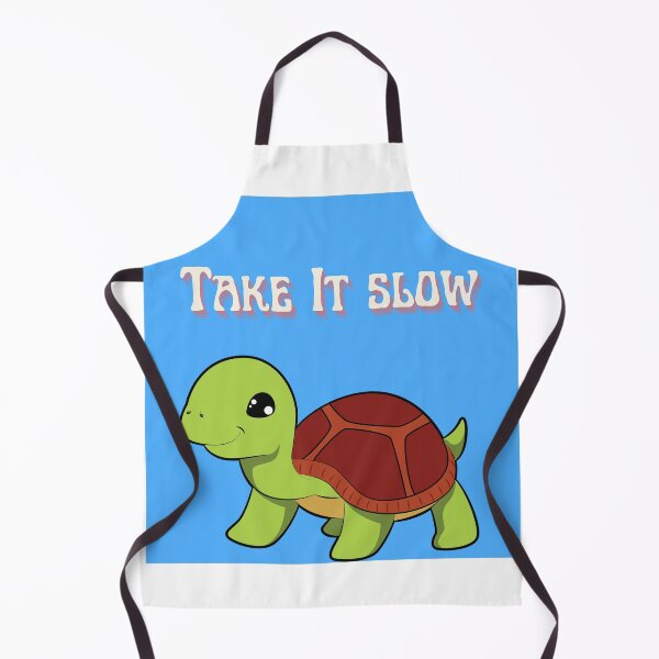 Item preview, Take It Slow Turtle Pun designed and sold by CreationsByMS20.