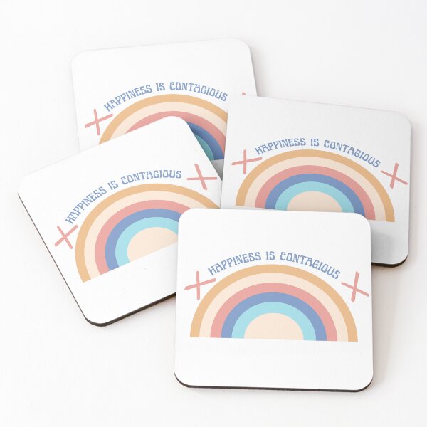 Item preview, happiness is contagious designed and sold by R&C.