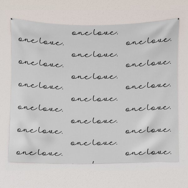 Item preview, One Love designed and sold by KGoPrintables.