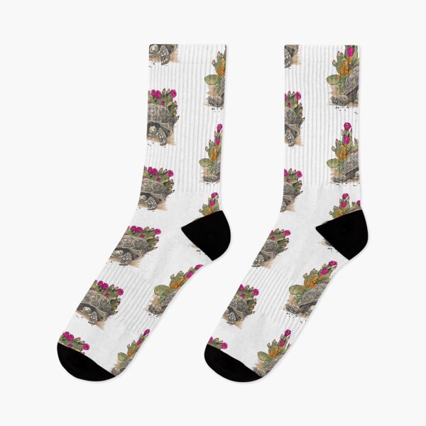 Item preview, Mojave Desert Tortoise with Cactus designed and sold by Julie Townsend.