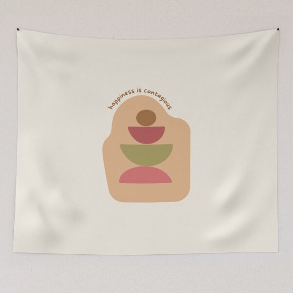 Item preview, happiness is contagious designed and sold by R&C.