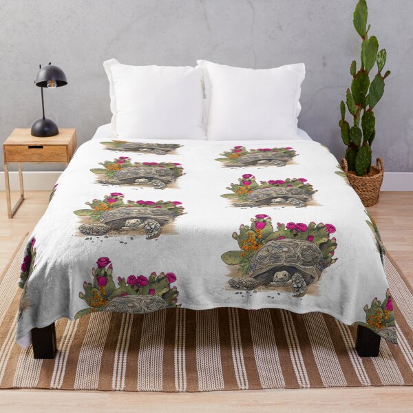 Item preview, Mojave Desert Tortoise with Cactus designed and sold by Julie Townsend.