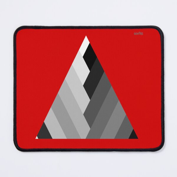 Item preview, Gray triangles graphic #3 designed and sold by wowitsmytshirt.