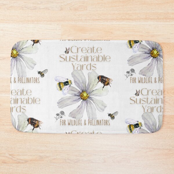 Item preview, Create Sustainable Yards Colorful Illustration Design designed and sold by EarthArtDesigns.