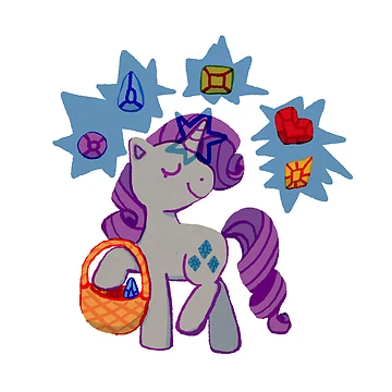 Artwork thumbnail, Retro Rarity by Okaylee