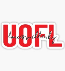 University of Louisville Sticker