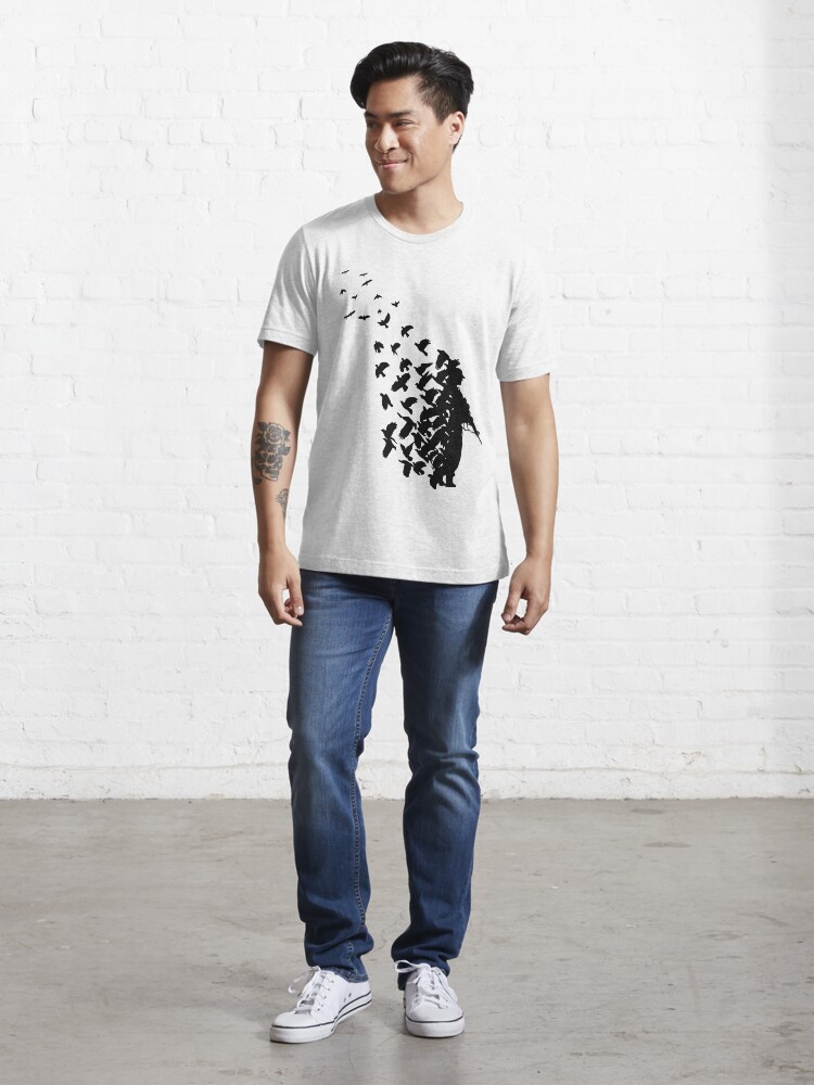 Alternate view of Banksy Birds Essential T-Shirt