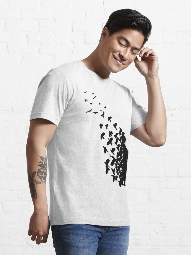 Alternate view of Banksy Birds Essential T-Shirt