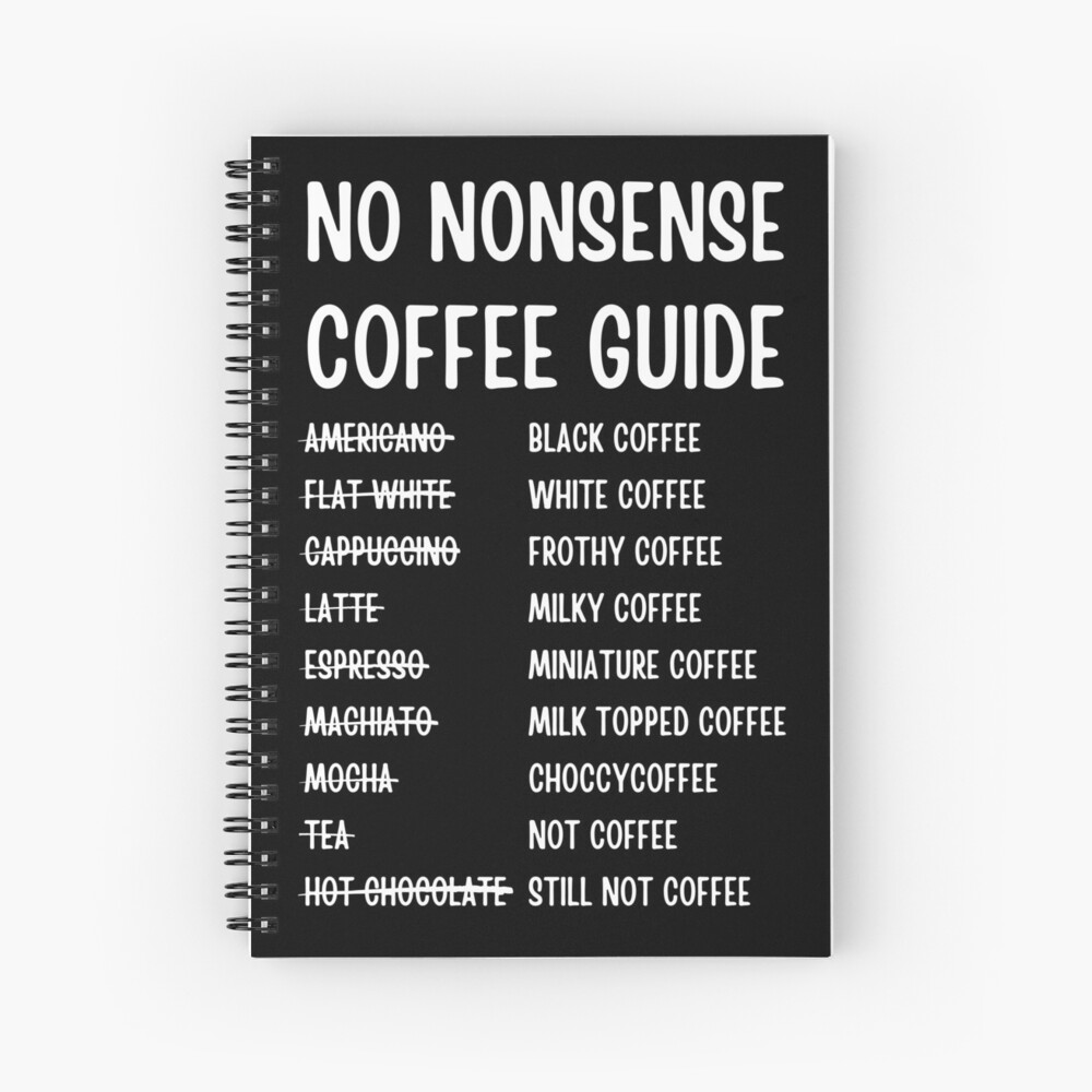 No Nonsense Coffee Guide Art Board Print for Sale by Caregiverology