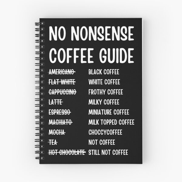 Item preview, No Nonsense Coffee Guide designed and sold by Caregiverology.