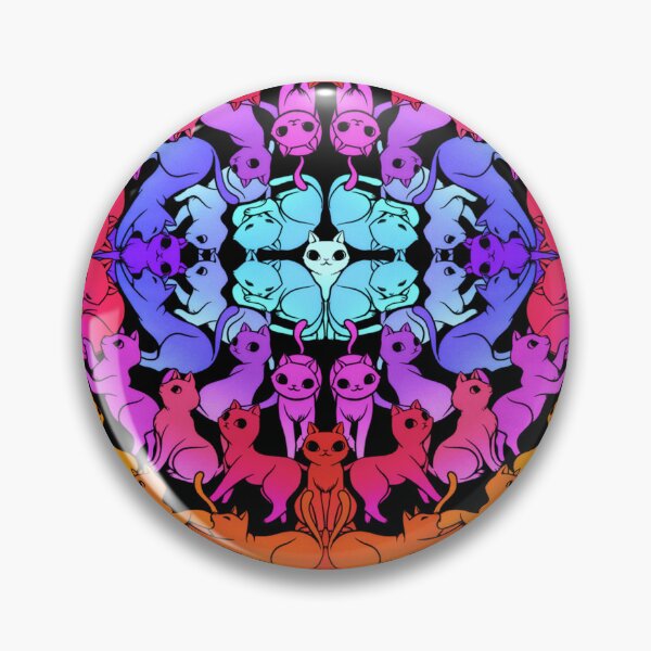 Item preview, Mandala Cat T-Shirt designed and sold by SwadeVanhooses.