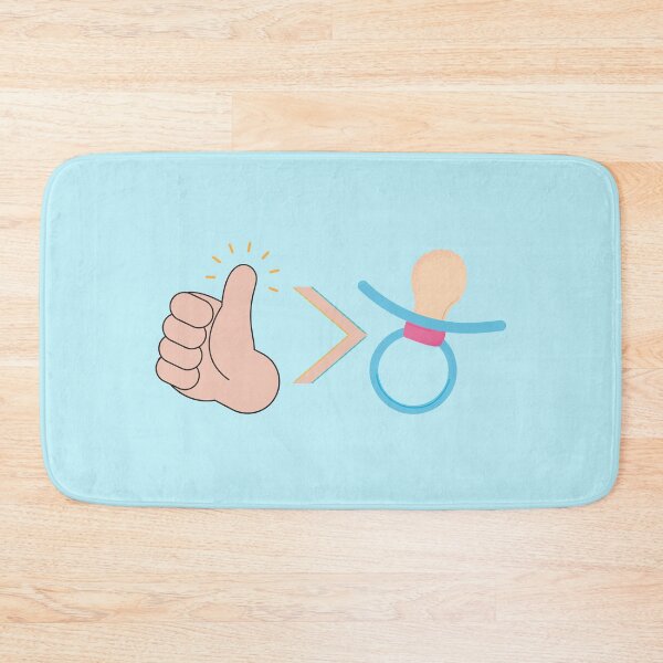 Item preview, The thumb is greater than the binky designed and sold by Blended Designs ⭐⭐⭐⭐⭐.