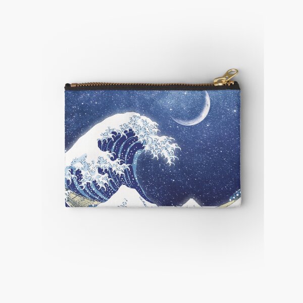 Item preview, great wave off kanagawa cosmic space art designed and sold by BeCoolArt.