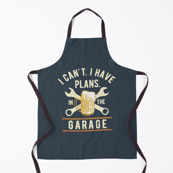 Item preview, I Can’t I Have Plans in the Garage - Funny Mechanic designed and sold by Numero14.