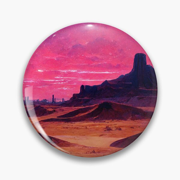 Item preview, Red Desert Sunset that Reminds You of that Neighboring Planet designed and sold by SingularityGeek.