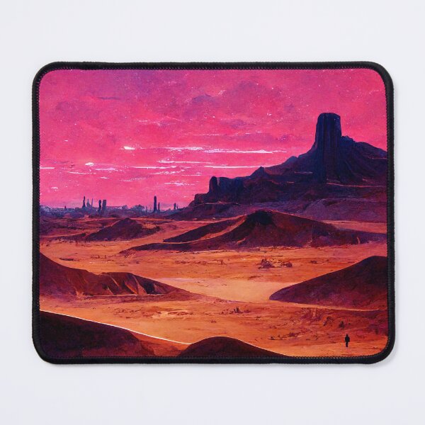 Item preview, Red Desert Sunset that Reminds You of that Neighboring Planet designed and sold by SingularityGeek.
