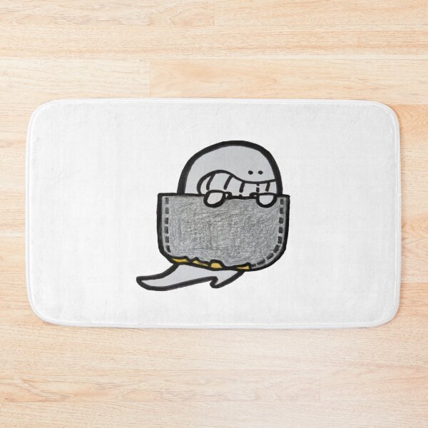 Item preview, Ghost peeking out of ripped pocket designed and sold by Kira and Keiko.