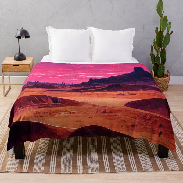 Item preview, Red Desert Sunset that Reminds You of that Neighboring Planet designed and sold by SingularityGeek.
