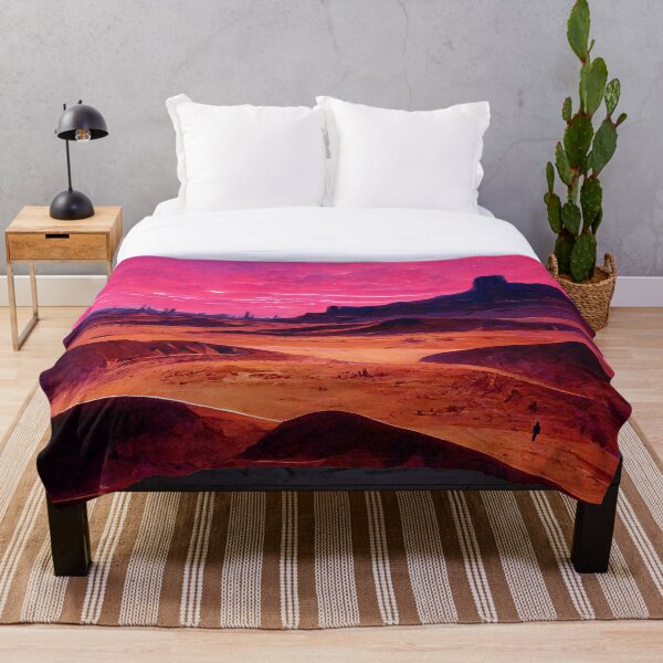 Item preview, Red Desert Sunset that Reminds You of that Neighboring Planet designed and sold by SingularityGeek.