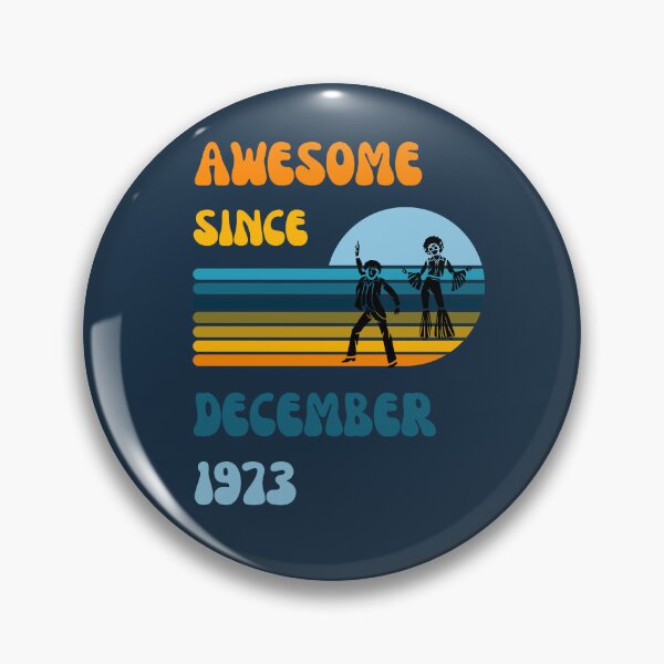 Item preview, Awesome since December 1973 | Born December 1973 | Made in December 1973 | Legend since December 1973 | Birthday Gift for 49 year old mom dad grandma grandpa | Vintage Retro 70s Birthday gift idea designed and sold by Saffire6.