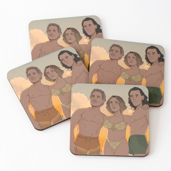 Item preview, A Moment To Breathe - Beach Trio designed and sold by NoctuarryDraws.
