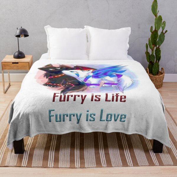 Item preview, Furry is Life Furry is Love designed and sold by Jasonfax.