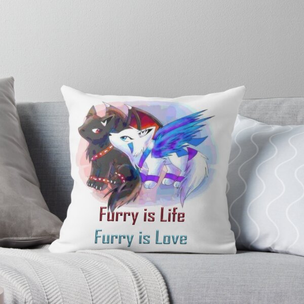 Item preview, Furry is Life Furry is Love designed and sold by Jasonfax.