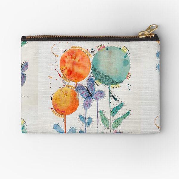 Antflowers Zipper Pouch