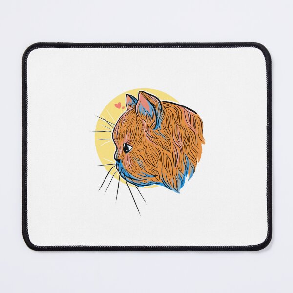 Item preview, Pudgy Orange Cat Face designed and sold by Ashley Fleege.