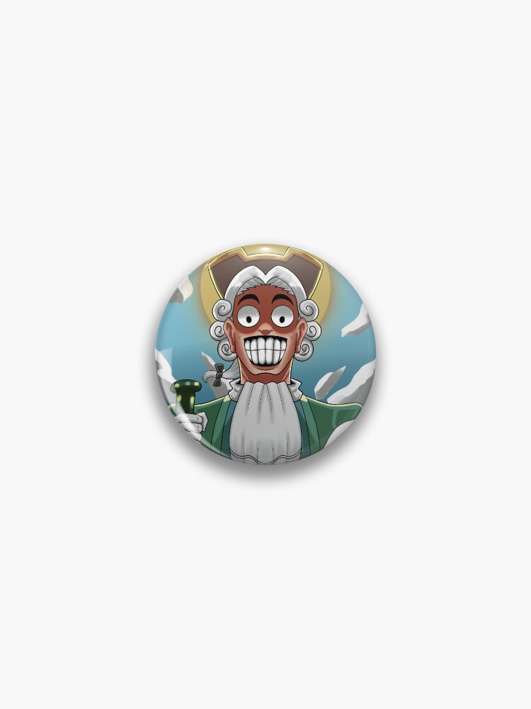 Treasure Island Dr. Livesey Rom & Skull - Treasure Island - Pin