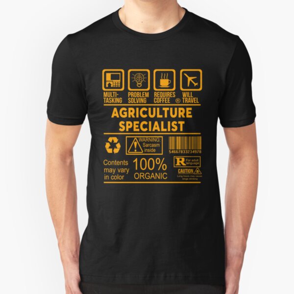 AGRICULTURE SPECIALIST - NICE DESIGN 2017 Slim Fit T-Shirt