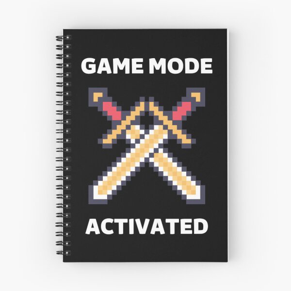 Item preview, Game mode activated - Two crossed swords - White designed and sold by Nemesiscrowd.