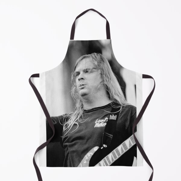 Item preview, Jeff Hanneman - Slayer - BW Photograph designed and sold by ConcertImages.
