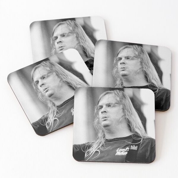 Item preview, Jeff Hanneman - Slayer - BW Photograph designed and sold by ConcertImages.