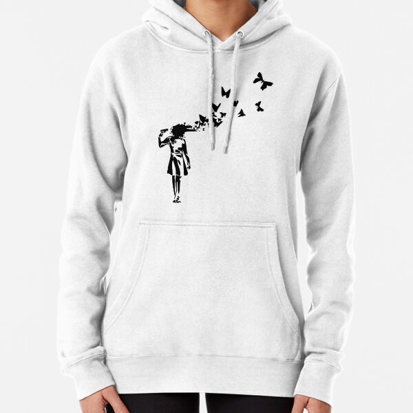Item preview, Banksy butterfly girl designed and sold by belugastore.