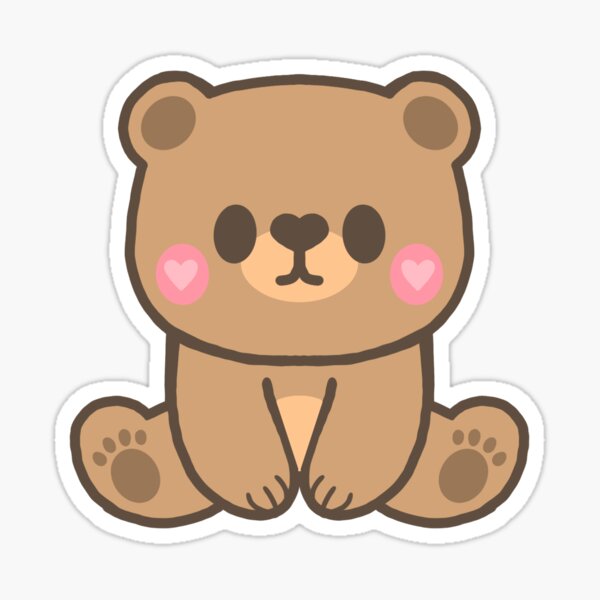 "baby bear" Sticker for Sale by AudreyM27 Redbubble
