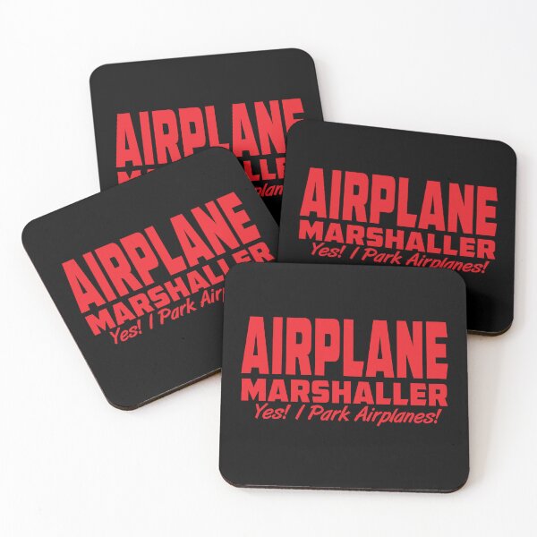 Item preview, Airplane Marshaller - Ramp Agent - Turnaround Coordinator / Park Airplanes Red designed and sold by Ikaroots.