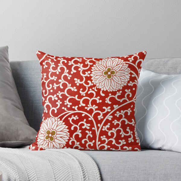 Item preview, Feng Shui Chinese Ornament Red Floral designed and sold by FengShuiLounge.