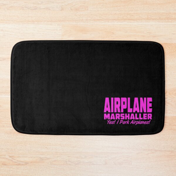 Item preview, Airplane Marshaller - Ramp Agent - Turnaround Coordinator / Park Airplanes Pink designed and sold by Ikaroots.