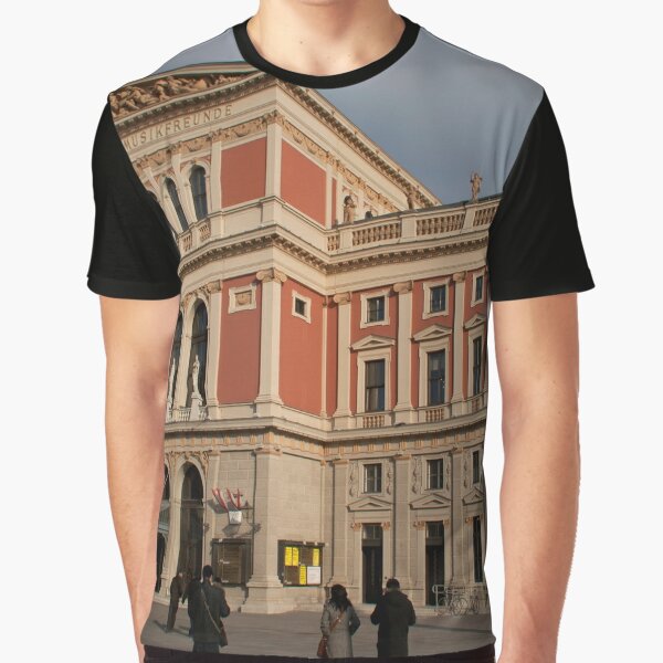 Musikverein, Vienna Austria Graphic T-Shirt for Sale by Mythos57